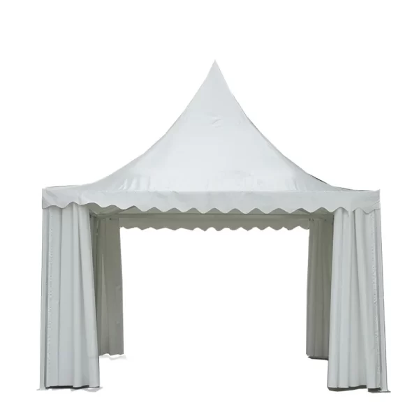 FEAMONT Outdoor White Pvc Garden Gazebo Canopy Wedding Party Pagoda Tent For Sale - Image 6