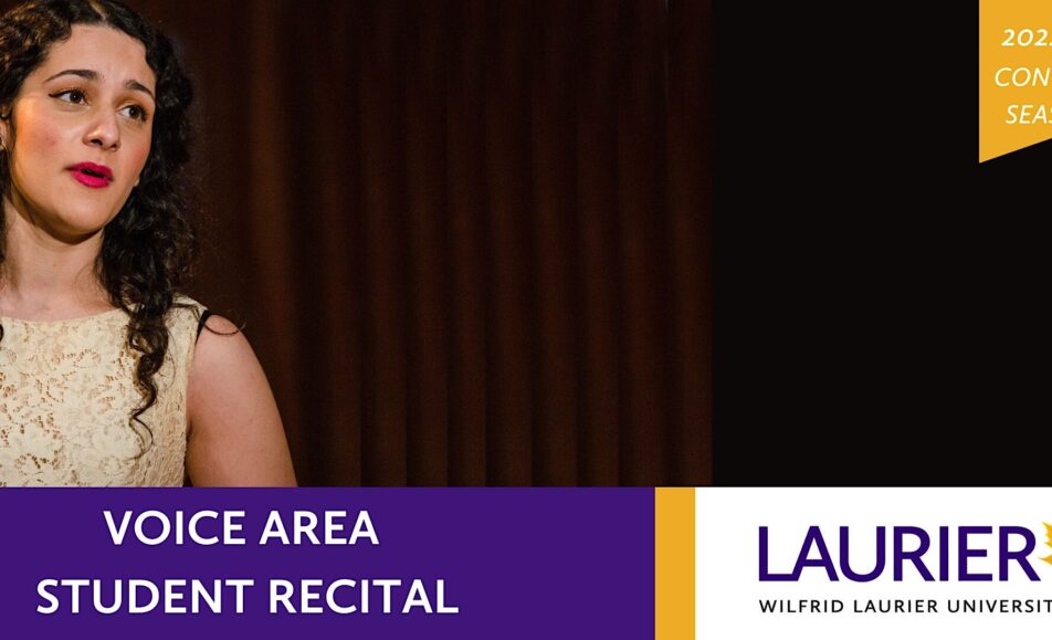 Voice Area Student Recital