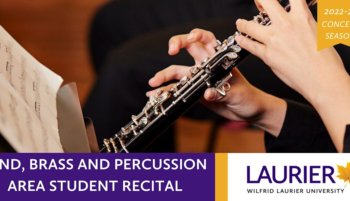 Winds, Brass, and Percussion Area Student Recital Winds, Brass, and Percussion Area Student Recital