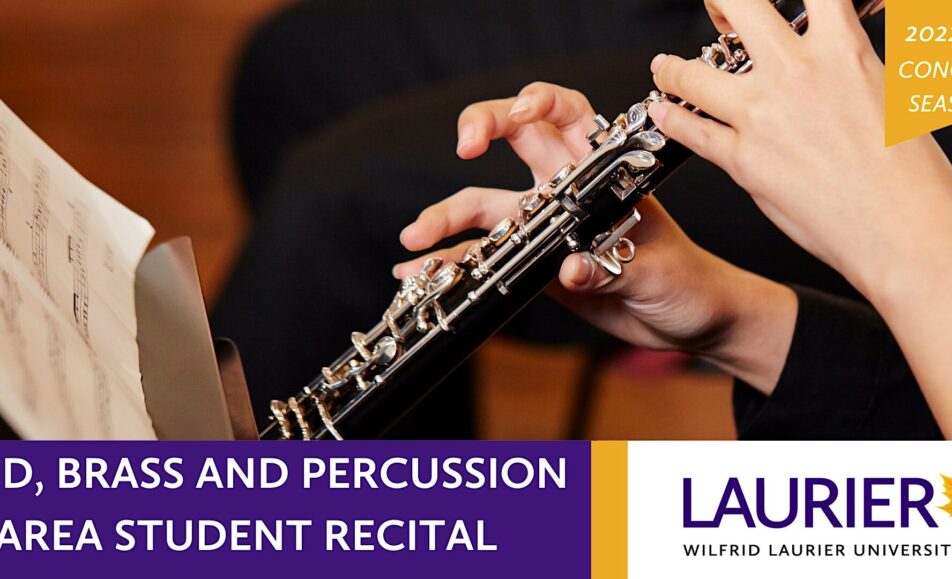 Winds, Brass, and Percussion Area Student Recital