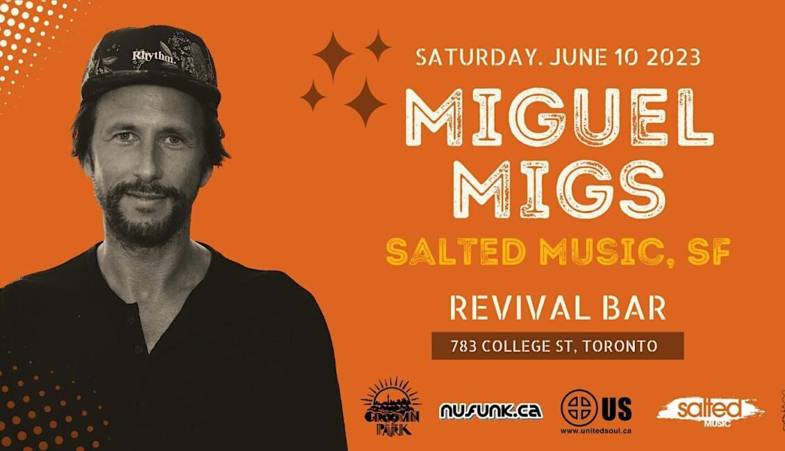 Miguel Migs at Revival Bar Miguel Migs at Revival Bar