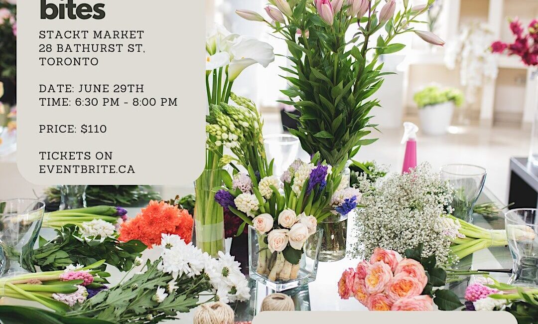 Blooms, Bubbles + Bites Blooms, Bubbles + Bites