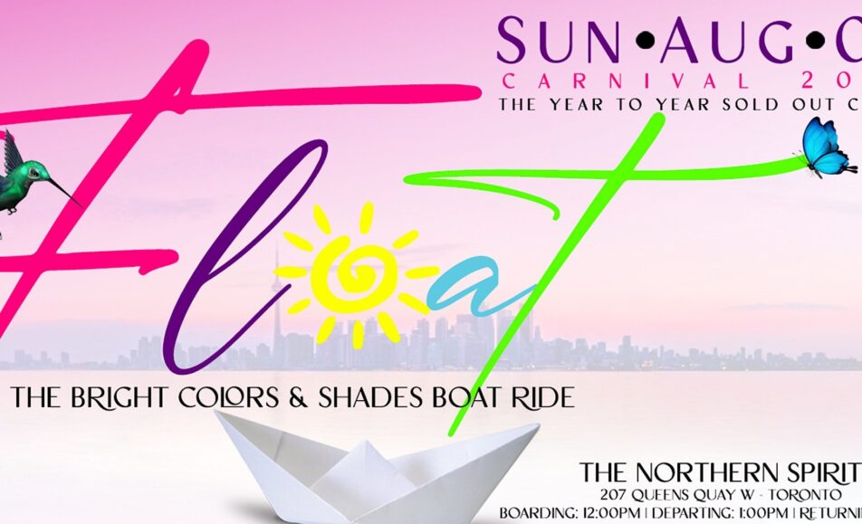 FLOAT BOAT CRUISE – The Bright Colours & Shades Boat Ride