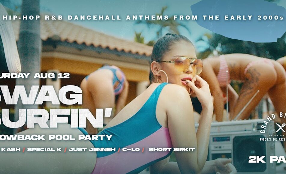 2K Party – Swag Surfin’ Throwback 2000s Pool Party