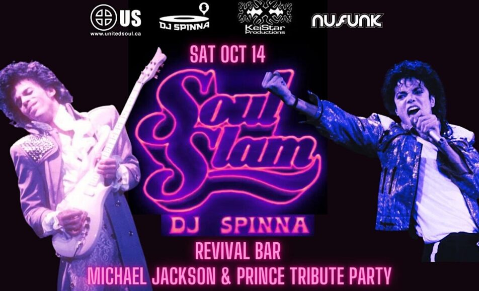 Soul Slam w/ DJ Spinna (NYC) – The Original Prince & Michael Jackson Party