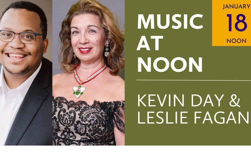 Music at Noon: Leslie Fagan & Kevin Day