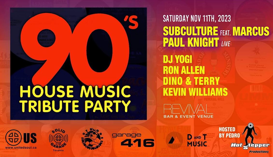90’s House Music Tribute Party 90’s House Music Tribute Party