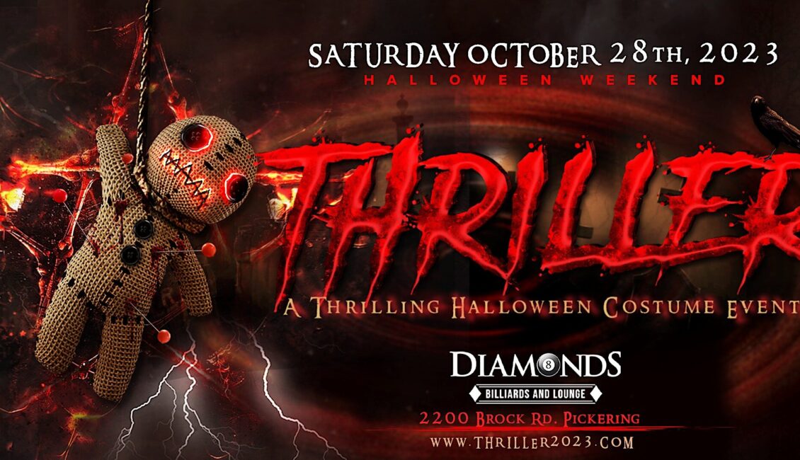 THRILLER 2023 The Halloween Costume Event Inside DIAMONDS LOUNGE THRILLER 2023 The Halloween Costume Event Inside DIAMONDS LOUNGE